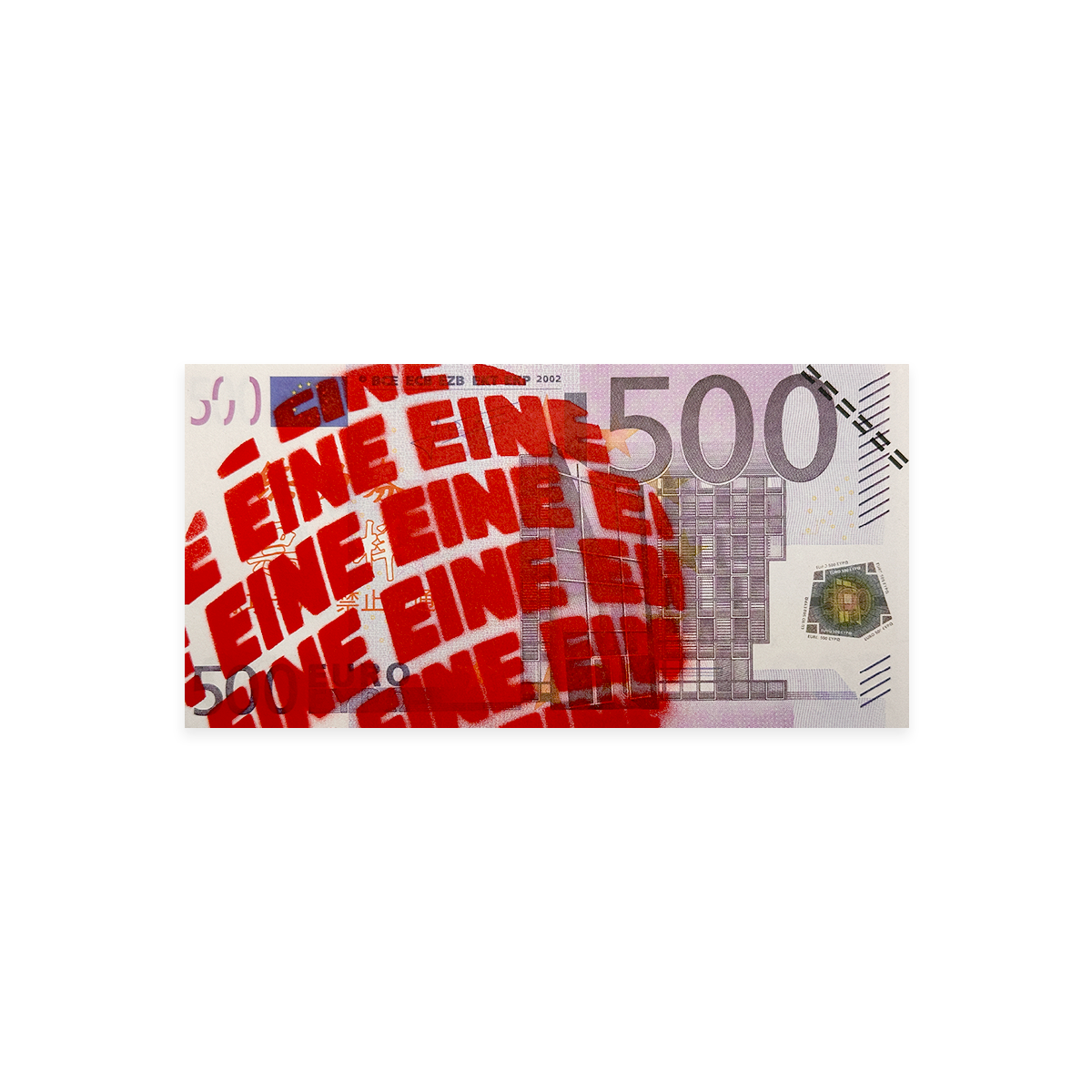 BEN EINE レア 1万円 フェイクノート Fake Notes – Ben Eine